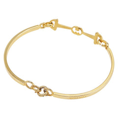 グッチ ホースビット GG ブレスレット ゴールド メッキ レディース GUCCI 【中古】