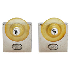 シャネル ココマーク スクエア ピアス シルバー メタル レディース CHANEL 【中古】