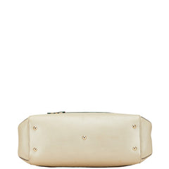 グッチ GGキャンバス シェリーライン メイフェア トートバッグ ショルダーバッグ 2WAY 257349 ベージュ キャンバス レザー レディース GUCCI 【中古】