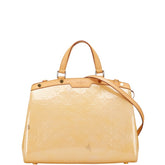 ルイ ヴィトン モノグラム ヴェルニ ブレアGM ハンドバッグ ショルダーバッグ 2WAY M90067 ベージュ ローズアンジェリーク パテントレザー レディース LOUIS VUITTON 【中古】