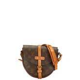 ルイ ヴィトン モノグラム シャンティPM ショルダーバッグ M51234 ブラウン PVC レザー レディース LOUIS VUITTON 【中古】