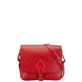 ルイ ヴィトン エピ カルトシエール ショルダーバッグ M52247 カスティリアンレッド レザー レディース LOUIS VUITTON 【中古】