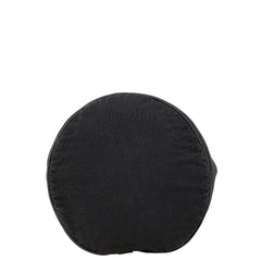 シャネル ノベルティ ロゴプリント プールバッグ ワンショルダーバッグ ブラック ホワイト キャンバス レディース CHANEL 【中古】