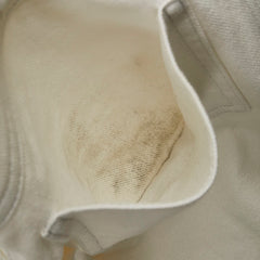 シャネル 5ポケット ジーンズ デニムパンツ サイズ:34 P22104V13234 ホワイト コットン レディース CHANEL 【中古】