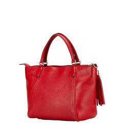 グッチ ソーホー ハンドバッグ ショルダーバッグ 2WAY レッド レザー レディース GUCCI 【中古】