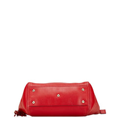 グッチ ソーホー ハンドバッグ ショルダーバッグ 2WAY レッド レザー レディース GUCCI 【中古】