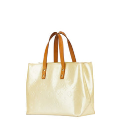 ルイ ヴィトン モノグラム ヴェルニ リードPM ハンドバッグ M91336 ペルル ホワイト パテントレザー レディース LOUIS VUITTON 【中古】