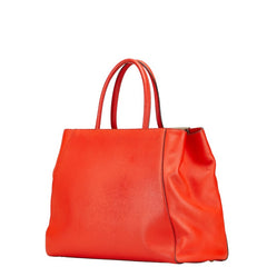 フェンディ トゥージュール ハンドバッグ ショルダーバッグ 2WAY 8BH250 レッド レザー レディース FENDI 【中古】