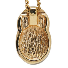 ディオール パール ラインストーン ネックレス ゴールド メッキ レディース Dior 【中古】