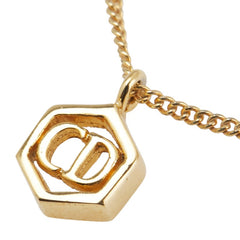 ディオール CDロゴ ブレスレット ゴールド メッキ レディース Dior 【中古】