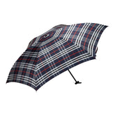 バーバリー チェック 折りたたみ傘 雨傘 ネイビー マルチカラー ナイロン レディース BURBERRY 【中古】