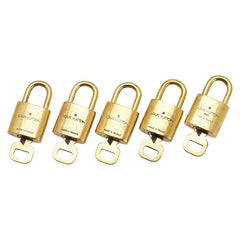 ルイ ヴィトン カデナ 南京錠 キー 5点セット ゴールド メッキ レディース LOUIS VUITTON 【中古】