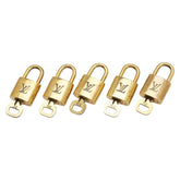 ルイ ヴィトン カデナ 南京錠 キー 5点セット ゴールド メッキ レディース LOUIS VUITTON 【中古】