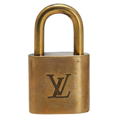 ルイ ヴィトン カデナ 南京錠 キー 5点セット ゴールド メッキ レディース LOUIS VUITTON 【中古】