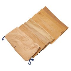 ルイ ヴィトン 保存袋 ダストバッグ 10枚セット ベージュ ブラウン コットン レディース LOUIS VUITTON 【中古】