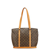 ルイ ヴィトン モノグラム バビロン トートバッグ ショルダーバッグ M51102 ブラウン PVC レザー レディース LOUIS VUITTON 【中古】
