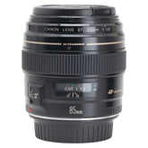 キャノン ET-65 II EF 85mm 1:1.8 単焦点レンズ 中望遠 ブラック プラスチック ガラス メンズ canon 【中古】