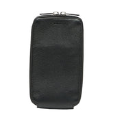 ディオール ポーチ ブラック レザー レディース Dior 【中古】