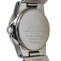 セイコー ルキア LUKIA 腕時計 1F21-0L90 クオーツ ピンク文字盤 ステンレススチール レディース SEIKO 【中古】