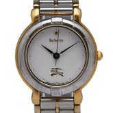 バーバリーズ 腕時計 シチズン製 4630-E60809 クオーツ ホワイト文字盤 ステンレススチール メッキ レディース Burberrys 【中古】