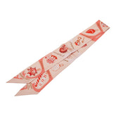 エルメス ツイリー Funny Ice Cream スカーフ ピンク マルチカラー レディース HERMES 【中古】