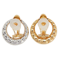 K18YG イエローゴールド Pt900 プラチナ コンビ イヤリング レディース 【中古】