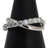 Pt900 プラチナ ダイヤ0.70ct リング 指輪 レディース 10号 【中古】