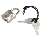 エルメス カデナ パドロック 南京錠 キー セット シルバー メタル レディース HERMES 【中古】