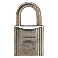 エルメス カデナ パドロック 南京錠 キー セット シルバー メタル レディース HERMES 【中古】