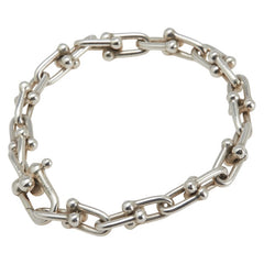 ティファニー ハードウェア スモールリンク ブレスレット SV925 シルバー レディース TIFFANY&Co. 【中古】