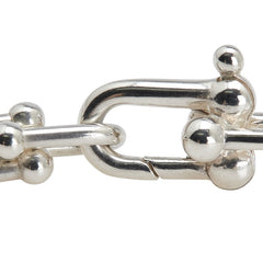 ティファニー ハードウェア スモールリンク ネックレス SV925 シルバー レディース TIFFANY&Co. 【中古】