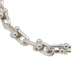 ティファニー ハードウェア スモールリンク ブレスレット SV925 シルバー メンズ TIFFANY&Co. 【中古】