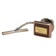 ディオール ロゴ タイピン ゴールド メッキ メンズ Dior 【中古】