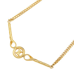 セリーヌ トリオンフ ネックレス ゴールド メッキ レディース CELINE 【中古】