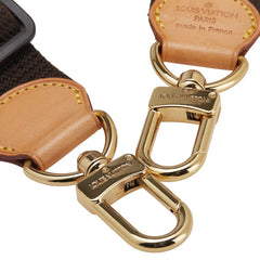 ルイ ヴィトン ショルダーストラップ ブラウン ベージュ キャンバス レザー レディース LOUIS VUITTON 【中古】