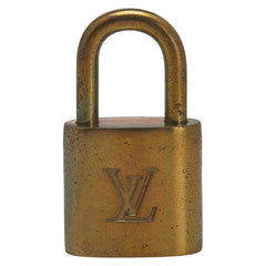 ルイ ヴィトン カデナ 南京錠 キー セット ゴールド メッキ レディース LOUIS VUITTON 【中古】