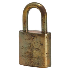 ルイ ヴィトン カデナ 南京錠 キー セット ゴールド メッキ レディース LOUIS VUITTON 【中古】