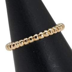 ヴァンクリーフ&アーペル ペルレ リング 指輪 #47 VCARN95Q47 K18YG イエローゴールド レディース Van Cleef & Arpels 【中古】