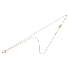 ヴァンクリーフ&アーペル スウィートアルハンブラ ペンダントネックレス VCARF69100 K18YG イエローゴールド マザーオブパール レディース Van Cleef & Arpels 【中古】