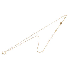 ヴァンクリーフ&アーペル スウィートアルハンブラ ペンダントネックレス VCARF69100 K18YG イエローゴールド マザーオブパール レディース Van Cleef & Arpels 【中古】