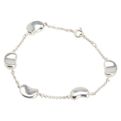 ティファニー エルサ ペレッティ ビーン チェーン ブレスレット SV925 シルバー レディース TIFFANY&Co. 【中古】