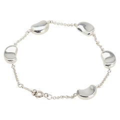 ティファニー エルサ ペレッティ ビーン チェーン ブレスレット SV925 シルバー レディース TIFFANY&Co. 【中古】