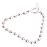 グッチ ブレスレット ボールチェーン SV925 シルバー レディース GUCCI 【中古】