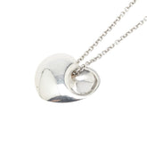 ティファニー フォールド ハート ネックレス SV925 シルバー レディース TIFFANY&Co. 【中古】