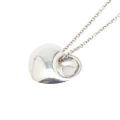 ティファニー フォールド ハート ネックレス SV925 シルバー レディース TIFFANY&Co. 【中古】