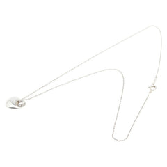 ティファニー フォールド ハート ネックレス SV925 シルバー レディース TIFFANY&Co. 【中古】