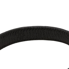 エルメス ケリー ドゥブルトゥール ブレスレット ブラック シルバー ボックスカーフ レディース HERMES 【中古】