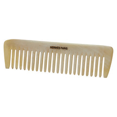 エルメス ヘアブラシ 櫛 くし コーム ベージュ バッファローホーン クシュベル レディース HERMES 【中古】