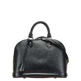 ルイ ヴィトン エピ アルマPM ハンドバッグ ショルダーバッグ 2WAY M40302 ノワール ブラック レザー レディース LOUIS VUITTON 【中古】