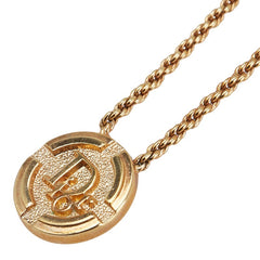 ディオール ペンダントネックレス ゴールド メッキ レディース Dior 中古